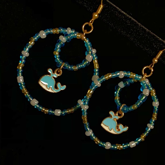 Glass bead jewelry set - Picture 5 of 5